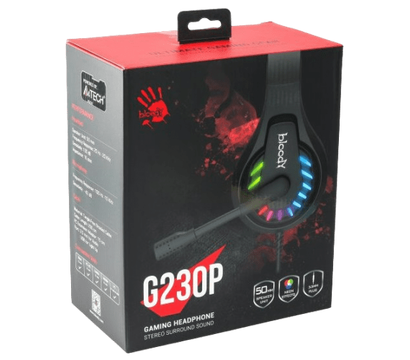 Зображення 4 Навушники A4Tech Bloody G230p Black для ПК