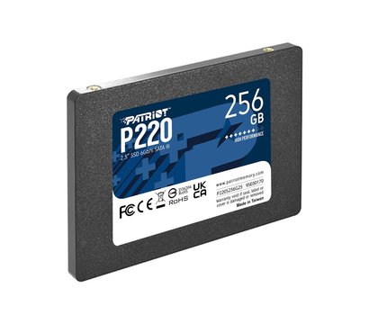 Изображение 3 Накопитель SSD Patriot P220 256GB 2.5 SATAIII TLC — P220S256G25