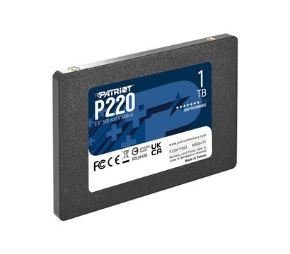 Изображение 3 SSD диск Patriot P220 1ТB 2.5 SATAIII TLC — P220S1TB25
