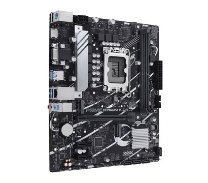Зображення 3 Материнська плата Asus PRIME B760M-K D4 (s1700, Intel B760, PCI-Ex16)