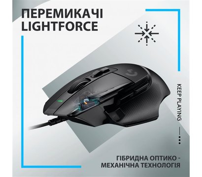 Зображення 2 Миша Logitech G502 X USB Black – 910-006138