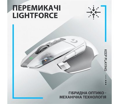 Зображення 2 Миша Logitech G502 X Lightspeed White – 910-006189