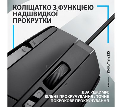 Зображення 3 Миша Logitech G502 X USB Black – 910-006138
