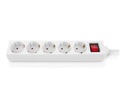 Зображення 2 REAL-EL RS-Protect M 3м White 5 розеток