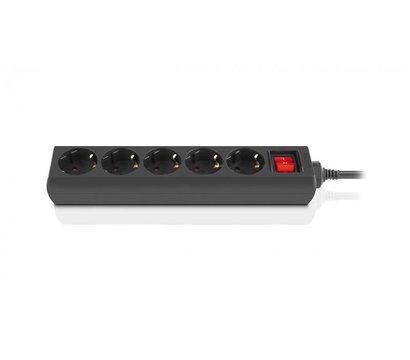 Зображення 2 REAL-EL RS-Protect M 5м Black 5 розеток