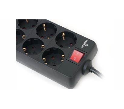 Изображение 3 REAL-EL RS-8 Protect 5м Black 8 розеток