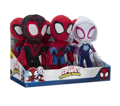 Изображение 4 Мягкая игрушка Spidey Little Plush Ghost Spider - SNF0003