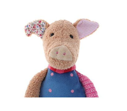 Изображение 11 Мягкая игрушка Sigikid Patchwork Sweety Свинка 31 см - 38708SK