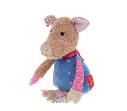 Изображение 13 Мягкая игрушка Sigikid Patchwork Sweety Свинка 31 см - 38708SK
