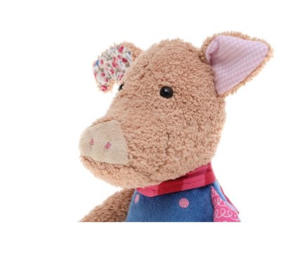Изображение 14 Мягкая игрушка Sigikid Patchwork Sweety Свинка 31 см - 38708SK