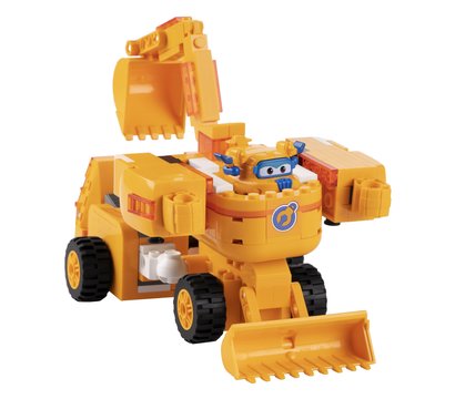 Зображення 16 Конструктор Super Wings Small Blocks 2-in-1 Buildable Transforming Vehicle Donnie, Донни, EU385007