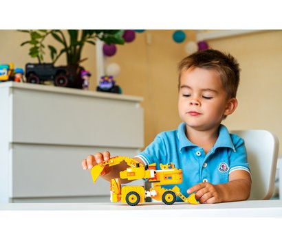 Зображення 4 Конструктор Super Wings Small Blocks 2-in-1 Buildable Transforming Vehicle Donnie, Донни, EU385007
