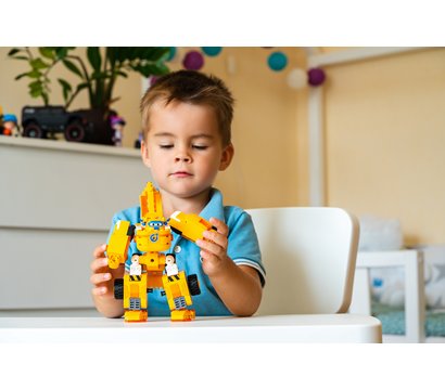 Зображення 8 Конструктор Super Wings Small Blocks 2-in-1 Buildable Transforming Vehicle Donnie, Донни, EU385007