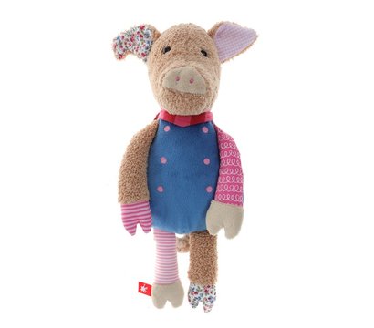 Изображение 9 Мягкая игрушка Sigikid Patchwork Sweety Свинка 31 см - 38708SK
