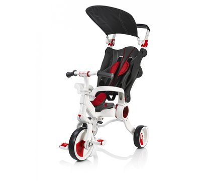 Зображення 4 Велосипед триколісний для дітей Galileo Strollcycle G-1001-R Red