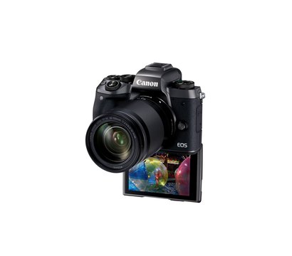 Зображення 8 Фотоапарат Canon EOS M5 + 18-150 IS STM Kit Black - 1279C049 з відео