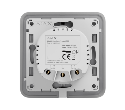 Изображение 2 Смарт реле Ajax LightCore 1-gang