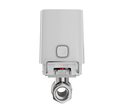 Изображение 2 Кран с электроприводом Ajax WaterStop 1/2 valve White, Размер резьбы: 1/2 дюйма (15 мм), Цвет: белый