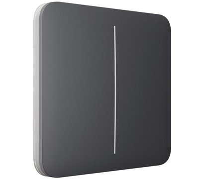Зображення 4 Смарт кнопка Ajax SoloButton 2-gang Graphite, Колір: графіт