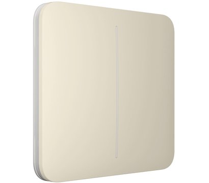 Изображение 4 Smart кнопка Ajax SoloButton 2-gang Ivory, Цвет: слоновая кость
