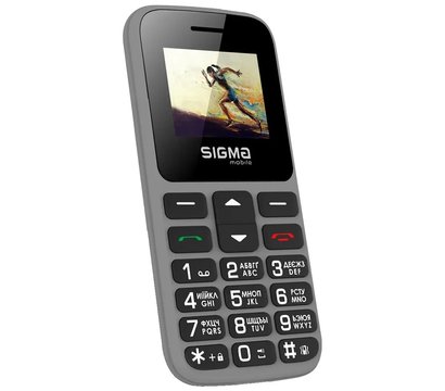 Зображення 2 Мобільний телефон Sigma mobile Comfort 50 Hit 2020 Dual Sim Grey
