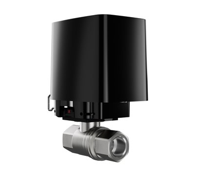 Изображение 4 Кран с электроприводом Ajax WaterStop 3/4 valve Black, Размер резьбы: 3/4 дюйма (20 мм), Цвет: черный