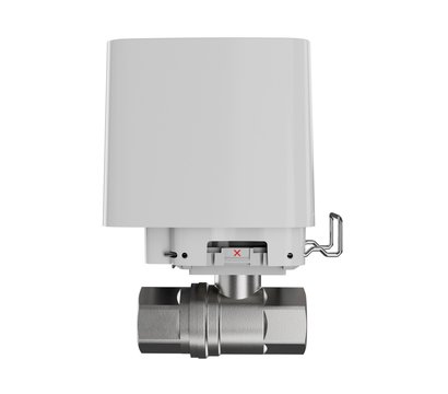 Изображение 5 Кран с электроприводом Ajax WaterStop 1/2 valve White, Размер резьбы: 1/2 дюйма (15 мм), Цвет: белый