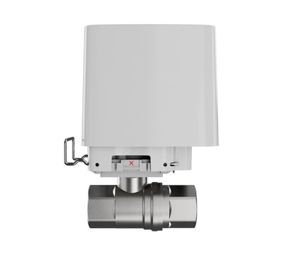 Изображение 6 Кран с электроприводом Ajax WaterStop 1 valve White, Размер резьбы: 1 дюйм (25 мм), Цвет: белый