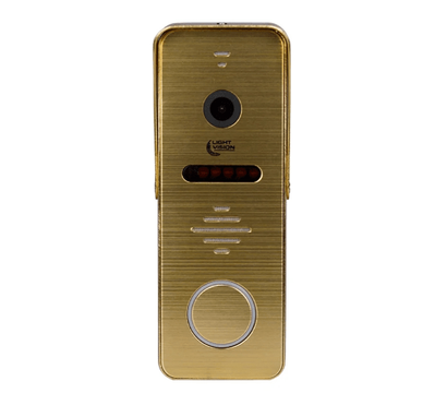 Зображення 3 Панель виклику LightVision Rio FHD Gold під накладний монтаж, Колір корпусу: золотий