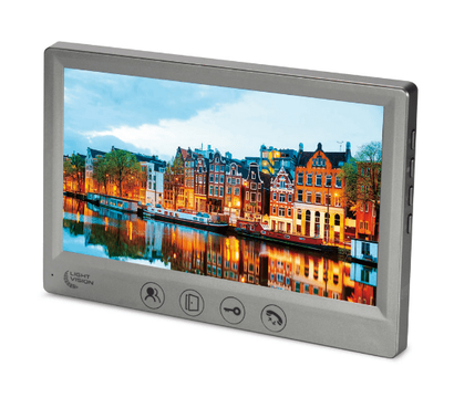 Изображение 4 Домофон LightVision Amsterdam FHD Grey на 7 дюймов, Цвет корпуса: серый
