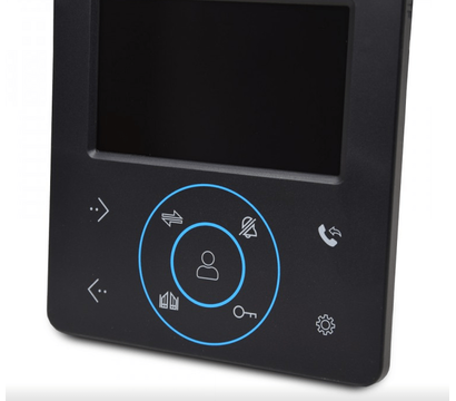 Зображення 4 Домофон Bcom BD-480 Black на 4 дюйма, Колір корпусу: чорний