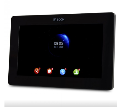 Зображення 3 Домофонна система Bcom BD-770FHD Kit Black, Колір (домофон + панель): чорний + чорний