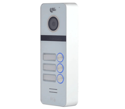 Зображення 4 Панель виклику домофона LightVision Tokyo FHD (3RF) White, Кількість абонентів: 3 абонента
