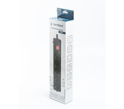 Зображення 4 Gembird Pro 1.8м, 5р, Black - SPG5-G-6B-PRO