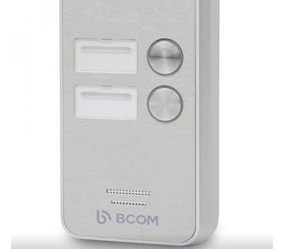 Зображення 4 Виклична відеопанель Bcom BT-402HD Silver, Кількість абонентів: 2 абоненти