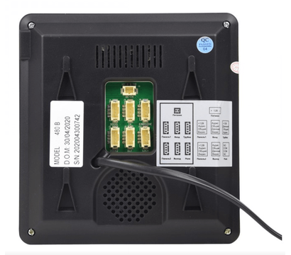 Зображення 6 Домофон Bcom BD-480 Black на 4 дюйма, Колір корпусу: чорний