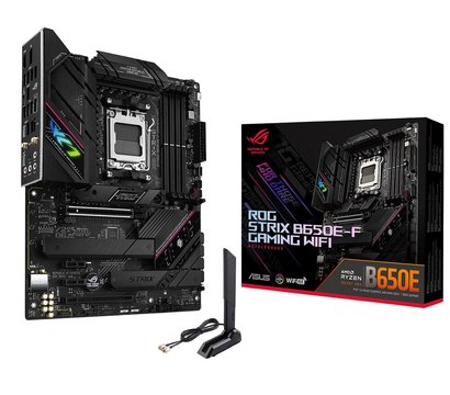 Изображение 2 Материнская плата Asus Rog Strix B650E-F Gaming Wi-Fi (sAM5, AMD B650, PCI-Ex16)