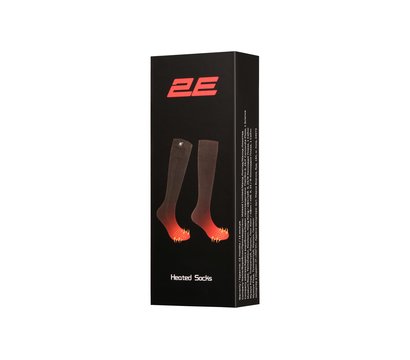 Зображення 10 Шкарпетки з підігрівом 2E Race Plus Black, L - 2E-HSRCPL-BK