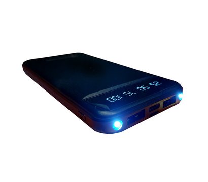 Зображення 2 Батарея універсальна ElectroHouse 10000mAh Type-C Black — EH-P-01-B