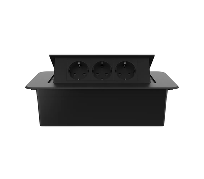 Изображение 2 Розетка Livolo VL-SHS013-EU12-B Black с заземлением