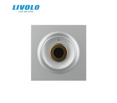 Изображение 2 Выключатель Livolo Sense VL-FCU1-2IP Grey с подсветкой