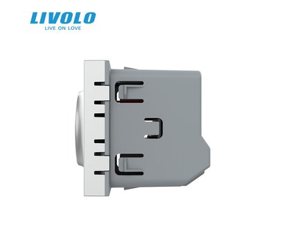 Изображение 3 Выключатель Livolo Sense VL-FCU1-2IP Grey с подсветкой