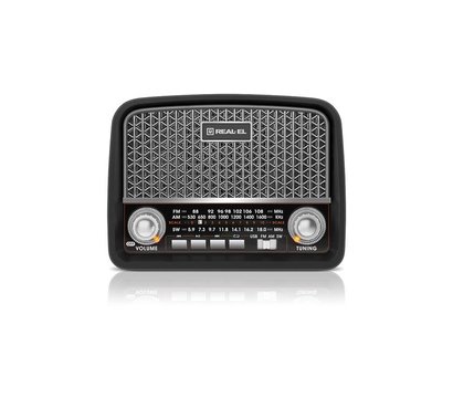 Зображення 2 Радіоприймач REAL-EL X-520 Black
