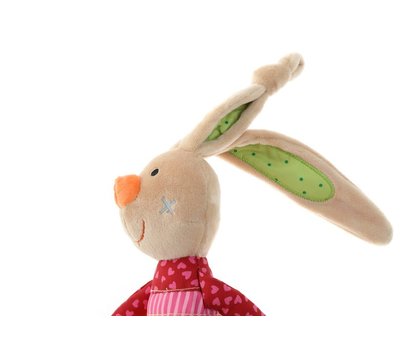 Изображение 4 Мягкая игрушка Sigikid Кролик с погремушкой, 26 см - 41419SK