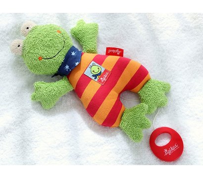 Зображення 5 М`яка іграшка Sigikid Жаба, 27 см - 38680SK