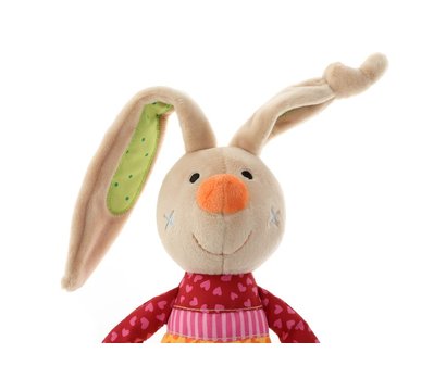 Изображение 5 Мягкая игрушка Sigikid Кролик с погремушкой, 26 см - 41419SK
