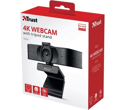 Изображение 10 Веб-камера Trust Teza 4K Ultra HD Black — 24280