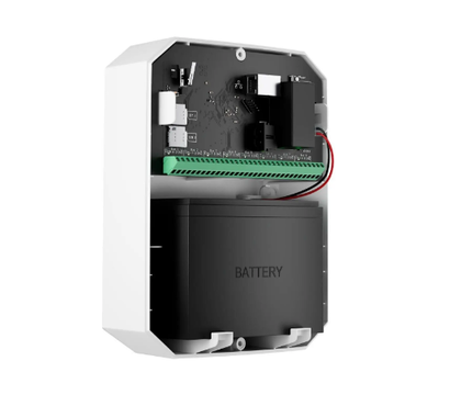 Изображение 4 GSM сигнализация Ajax Hub Hybrid (4G) White, Цвет корпуса: белый