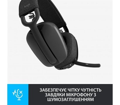 Зображення 4 Bluetooth гарнітура Logitech Zone Vibe 100 Wireless Graphite - 981-001213