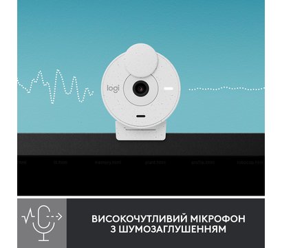 Изображение 4 Веб-камера Logitech Brio 300 White - 960-001442